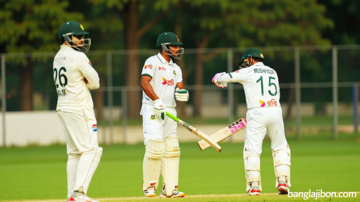 একের পর এক উইকেট হারিয়ে অলআউট হওয়ার শঙ্কায় বাংলাদেশ