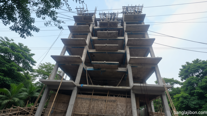 নির্মাণাধীন ভবনে ছিল না নিরাপত্তা ব্যবস্থা, ছাদ থেকে পড়ে শ্রমিক নিহত