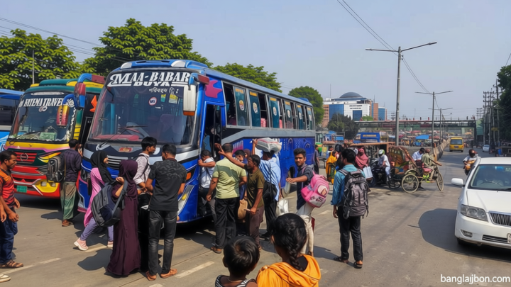 গাজীপুরে ধাপে ধাপে ছুটি হবে শিল্পকারখানা, ভোগান্তি কমবে উত্তরাঞ্চলের ২২ জেলার যাত্রীদের