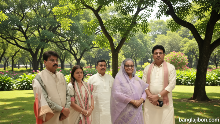 শুভেন্দু অধিকারীর সঙ্গে শেখ হাসিনার সাক্ষাৎ দাবিতে প্রচারিত ছবিটি সম্পাদিত