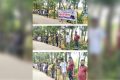 চিতলমারীতে স্কুলছাত্রী ধর্ষণ মামলার আসামিকে গ্রেপ্তারের দাবিতে মানববন্ধন