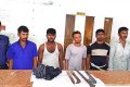 চকরিয়ায় দেশীয় অস্ত্রসহ ৫ ডাকাত গ্রেপ্তার