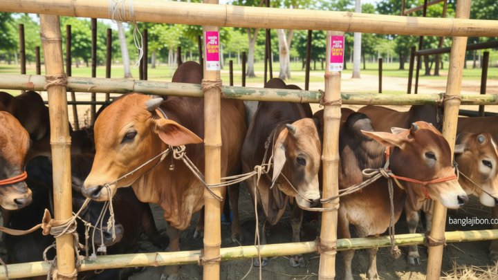 রাজধানীর পশুর হাট: হাট প্রস্তুত, ক্রেতার অপেক্ষা