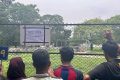 জাতীয় চিড়িয়াখানায় সাদা মহিষ দেখতে দর্শনার্থীদের উপচে পড়া ভিড়