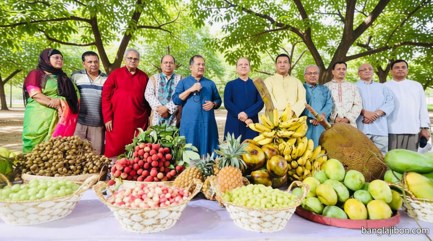 জাতীয় প্রেসক্লাবে অনুষ্ঠিত হলো ফল উৎসব
