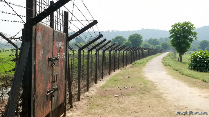 সাপাহার সীমান্তে ৯ জনকে পুশ ইনের চেষ্টা, বিজিবির বাধায় শূন্যরেখায় অবস্থান