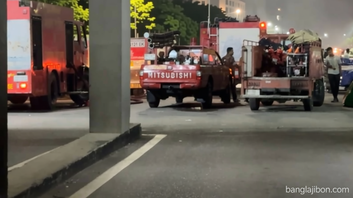 শাহজালাল বিমানবন্দরের কার্গো ভিলেজে লাগা আগুন নিয়ন্ত্রণে