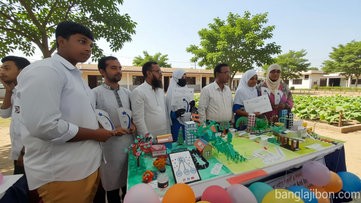 ‎রায়পুরায় বিজ্ঞান প্রকল্প ও উদ্ভাবনী ধারণা প্রদর্শনীতে প্রথম গোবিন্দপুর উচ্চবিদ্যালয়