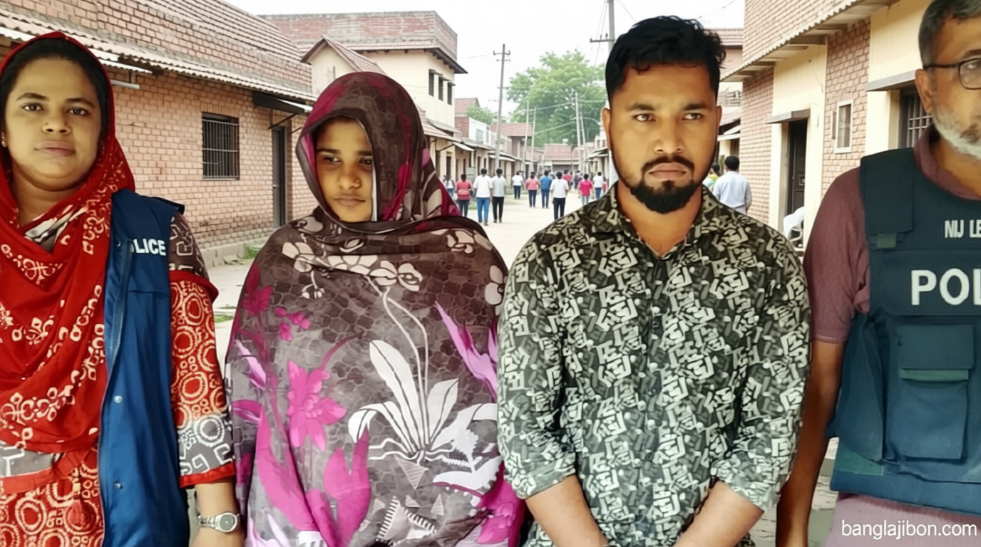 বোনকে শ্বাসরোধে হত্যা, ‘আত্মহত্যার’ নাটকীয়তা শেষে ৪ মাস পর গ্রেপ্তার ভাই-ভাবি