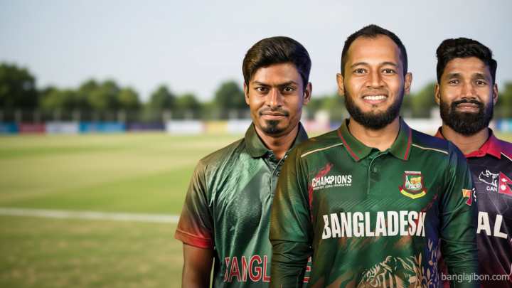 পাকিস্তানকে ধবলধোলাই করে আইসিসির সেরাদের তালিকায় তাইজুল-মুশফিক