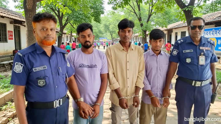 কলাপাড়ায় অটোচালক অপহরণ ও মুক্তিপণ দাবি, গ্রেপ্তার ৩