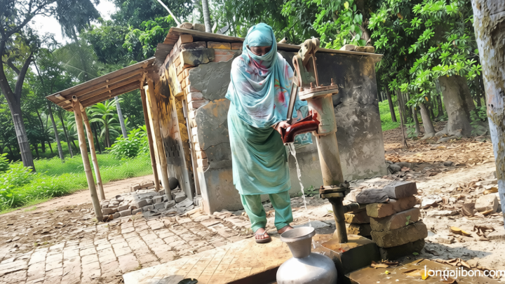 বাগেরহাটের ফকিরহাট: আর্সেনিকযুক্ত পানিই ভরসা