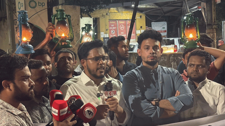 সরকারের হাতে হারিকেন ধরিয়ে দেওয়া হবে: যুবশক্তি সভাপতি