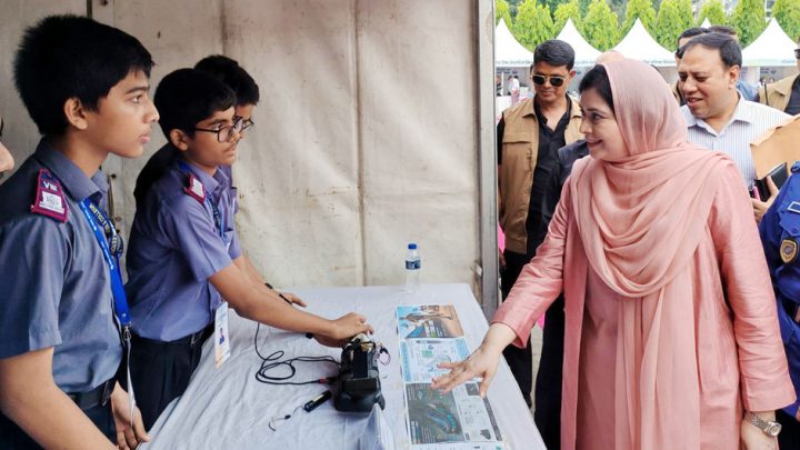 বিজ্ঞান ও উদ্ভাবনী প্রতিযোগিতায় জাতীয় পর্যায়ে জায়গা করে নিল মাইলস্টোন আফতাবনগর