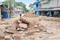 মহেশপুর পৌরসভা: সড়ক-নালা সংস্কারকাজে ধীরগতি, বাড়ছে দুর্ভোগ