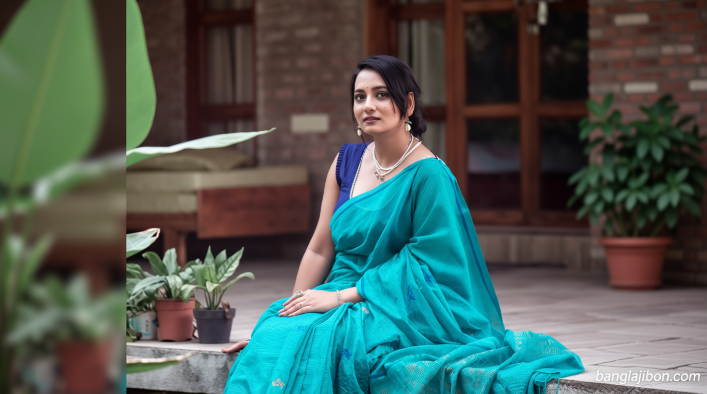 বর্ষায় শাড়িতে আরাম ও আভিজাত্য