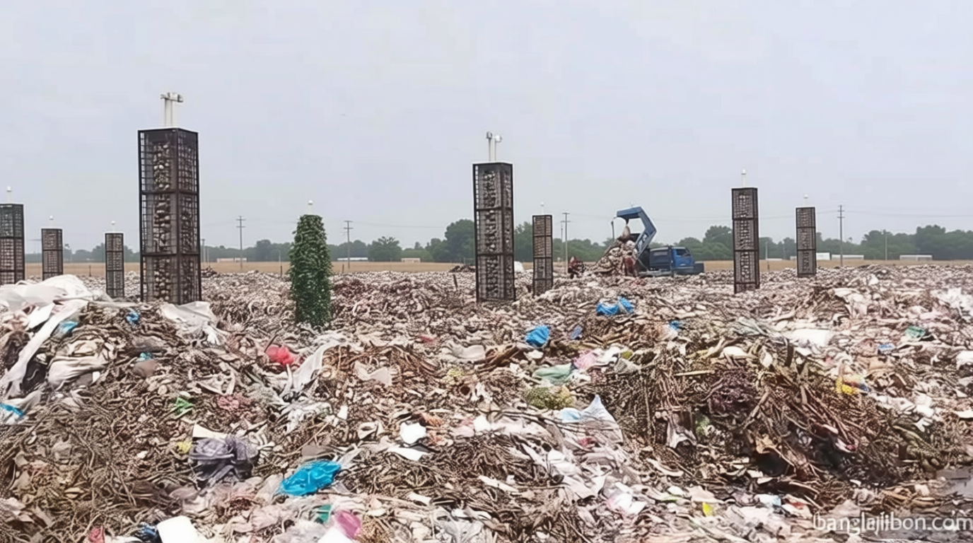 যন্ত্রপাতির অভাবে প্ল্যান্টই ‘বর্জ্য’