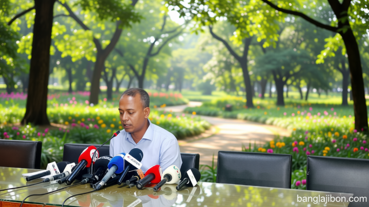 ২৫ লাখে খুনি ভাড়া, নেপথ্যে বিএনপি নেতা জনি: সংবাদ সম্মেলনে যুবদল নেতা