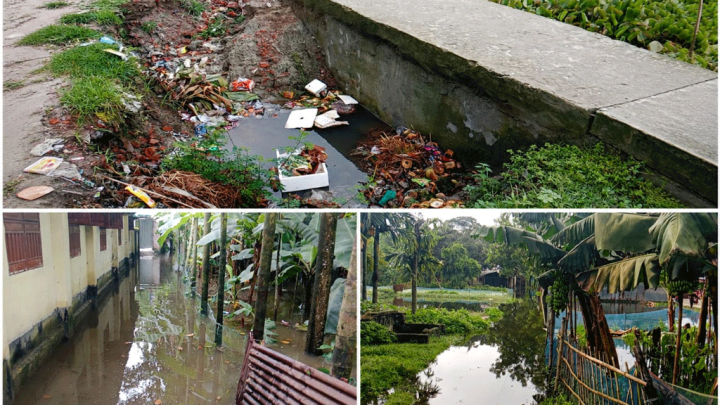 ৮ কোটির ড্রেনেও মিলছে না সুফল: জলাবদ্ধতায় নাকাল মানুষ