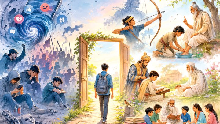গুরুর মান-অপমান ও হিতোপদেশের গল্প