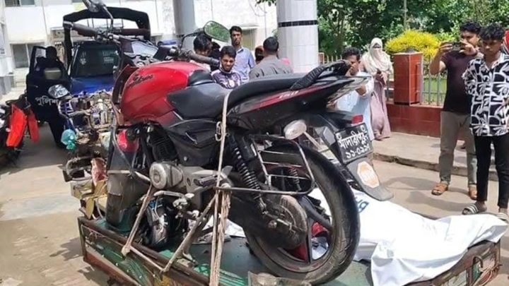 গোপালগঞ্জের ট্রাকের ধাক্কায় মোটরসাইকেল চালক নিহত
