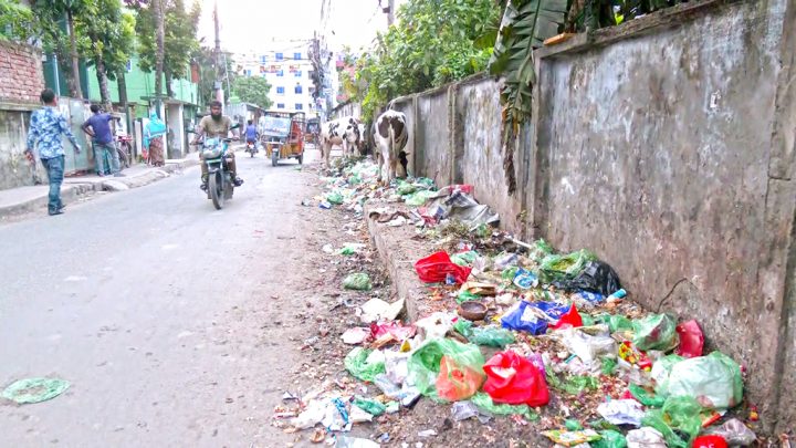 যশোর: পরিচ্ছন্নতায় কোটি টাকা ব্যয়, তবু দুর্গন্ধময় শহর