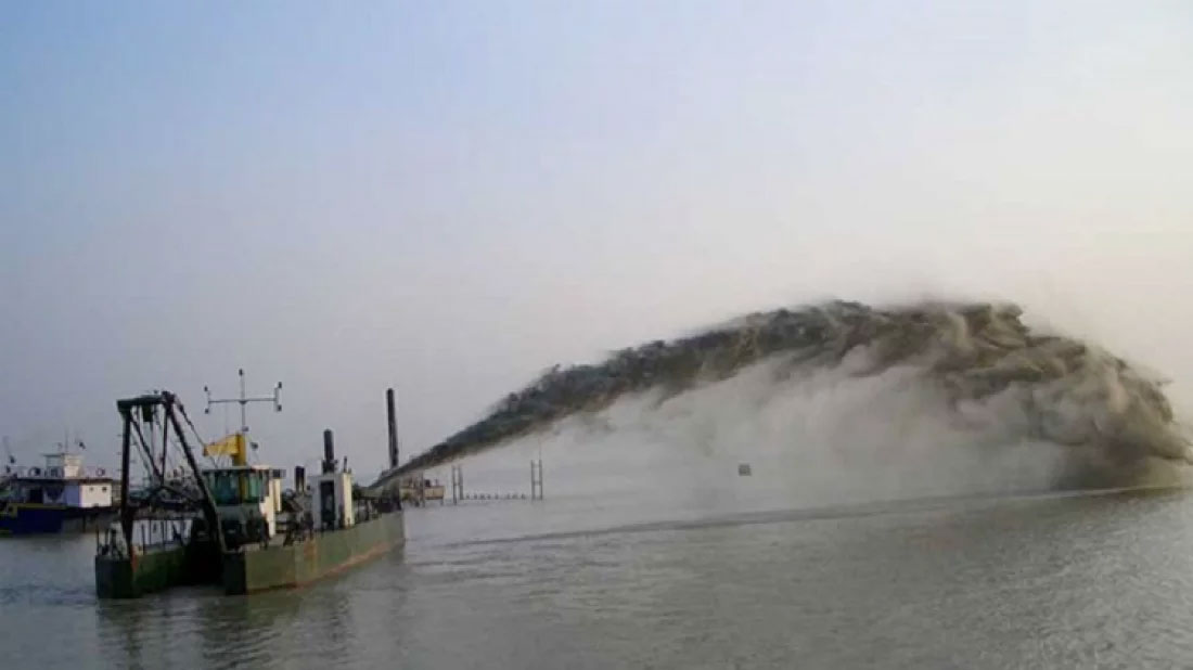 River-dredging