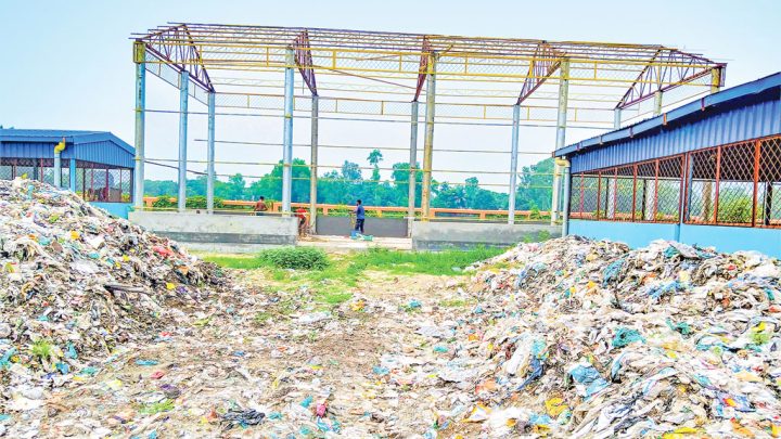 কালিহাতীর বর্জ্য ব্যবস্থাপনা প্ল্যান্ট: কঠিন বর্জ্য কঠিনই আছে