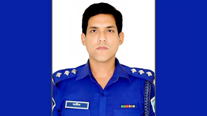 রাষ্ট্রপতি পুলিশ পদক পেলেন এএসপি জাবীর হুসনাইন সানীব