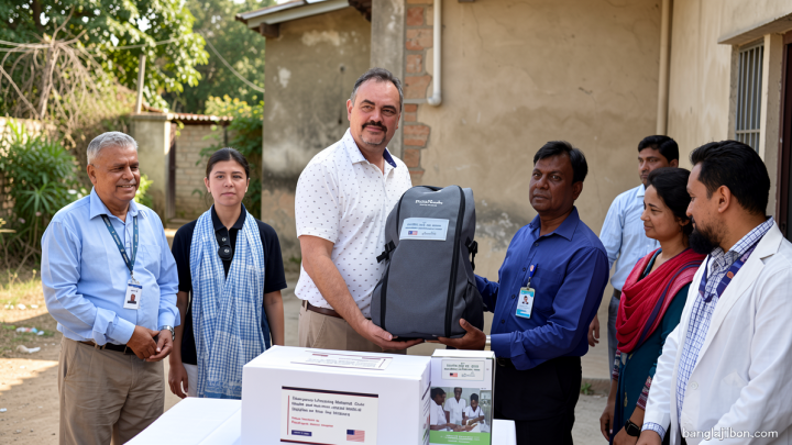 স্বাস্থ্য খাতে প্রায় ২৯ কোটি ৩৩ লাখ টাকার সরঞ্জাম দিচ্ছে যুক্তরাষ্ট্র