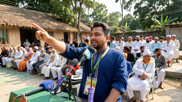লালদীঘিতে যত অভিযোগ তুললেন নাহিদ ইসলাম